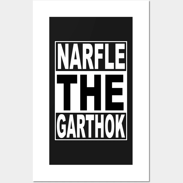 Narfle The Garthok! Wall Art by drquest